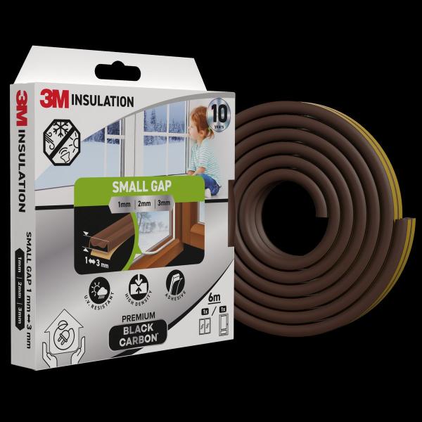 3M™ Premium Isolierdichtung Kleine Lücke, Braun, 6M