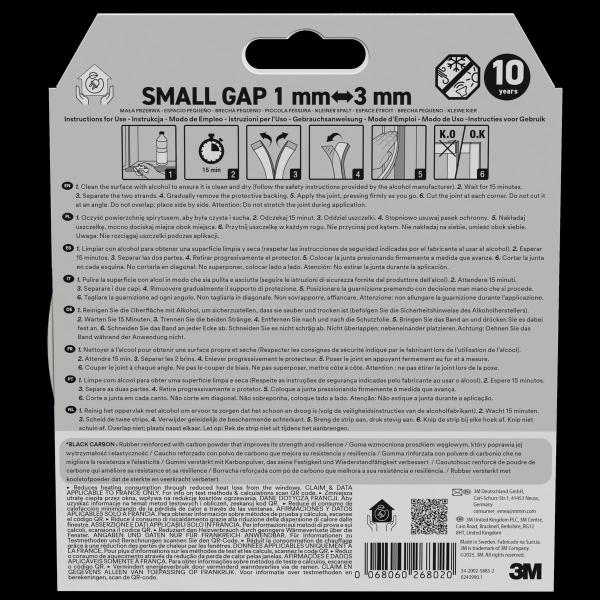 3M™ Premium Isolierdichtung Kleine Lücke, Weiß, 6M