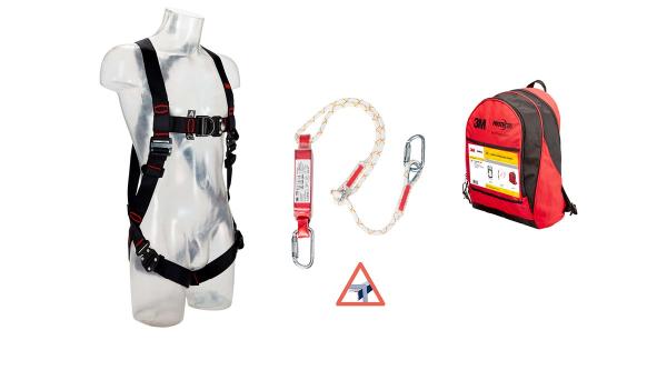 3M™ Protecta® Absturzsicherung Aerial Lift Set, Auffanggurt, 1,8 m Verbindungsmittel, Rucksack, 1150509