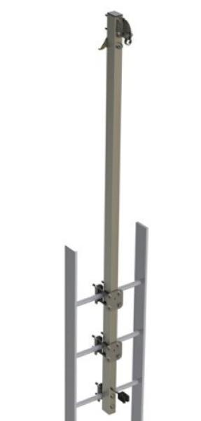 3M™ Protecta® Cabloc™ Leiterverlängerungsaufsatzanker, verzinkt, 2,3 m, 6180174