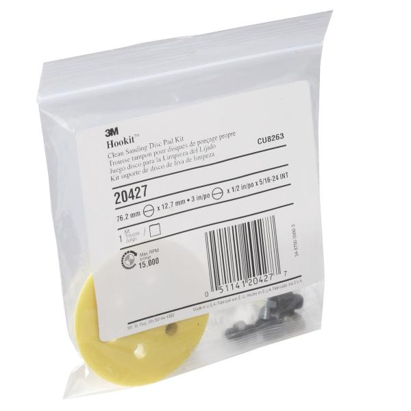 3M™ Schleifstützteller-Kit, 76,2 mm x 12,7 mm x 5/16, 20427