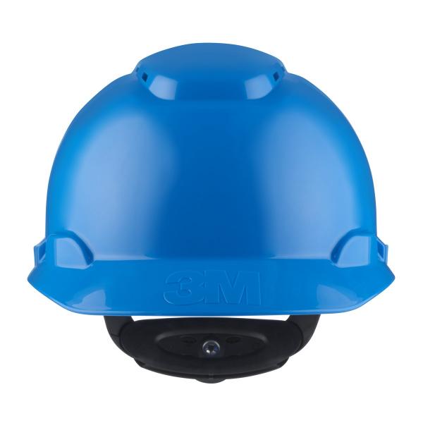 3M™ Schutzhelm, Ratschenverschluss, belüftet, Kunststoffschweißband, Blau, H700N-BB