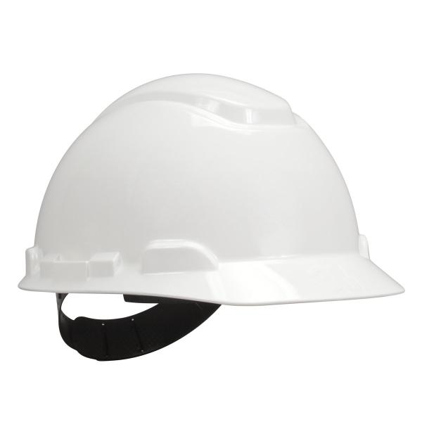 3M™ Schutzhelm, Ratschenverschluss, belüftet, Kunststoffschweißband, Weiß, H700N-VI