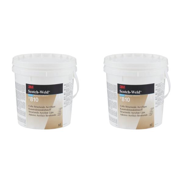 3M™ Scotch-Weld™ 2-Komponenten-Konstruktionsklebstoff auf Acrylatbasis DP810, Grün, 10 L Kit