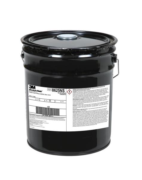 3M™ Scotch-Weld™ 2 Komponenten-Konstruktionsklebstoff auf Acrylatbasis DP8625NS, Black, Part B, 5 Gallon Drum