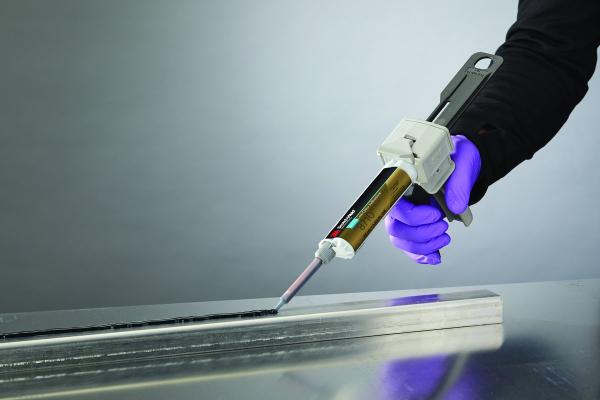 3M™ Scotch-Weld™ 2-Komponenten-Konstruktionsklebstoff auf Acrylatbasis DP8710NS, Schwarz, 45 ml
