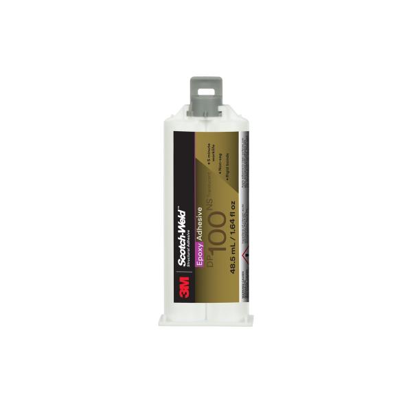 3M™ Scotch-Weld™ 2-Komponenten-Konstruktionsklebstoff auf Epoxidharzbasis DP100NS, Transluzent, 48.5 ml