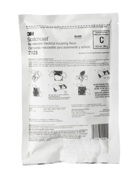 3M™ Scotchcast™ 2123-C Polybutadien-Kabelharz, 2-Komponenten GMG-System, Größe C, 385 ml, bulk