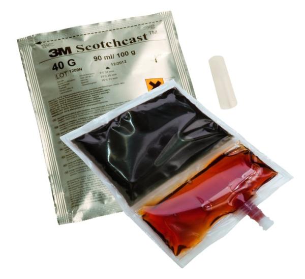 3M™ Scotchcast™ 40-A, Polyurethan-Kabelharz, 2-Komponenten GMG-System, Größe A, 90 ml