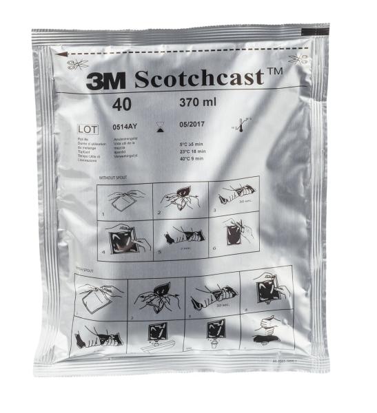 3M™ Scotchcast™ 40-C, Polyurethan-Kabelharz, 2-Komponenten GMG-System, Größe C, 370 ml
