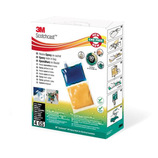 3M™ Scotchcast™ 4GS-B, Epoxid-Kabelharz, CMR-frei, 2-Komponenten GMG-System, Größe B, 200 ml