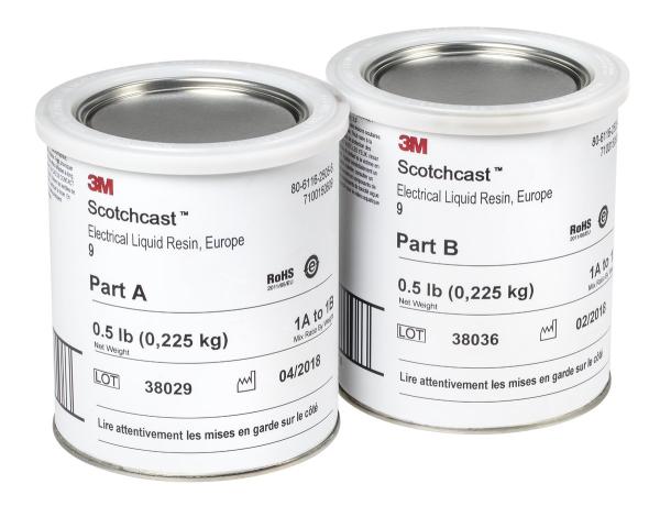 3M™ Scotchcast™ 9N Epoxid-Flüssigharz, Braun, Teil B, 22,68 kg