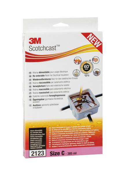 3M™ Scotchcast™ wiederentfernbares Kabelharz, SC 2123, Größe C, 385 ml