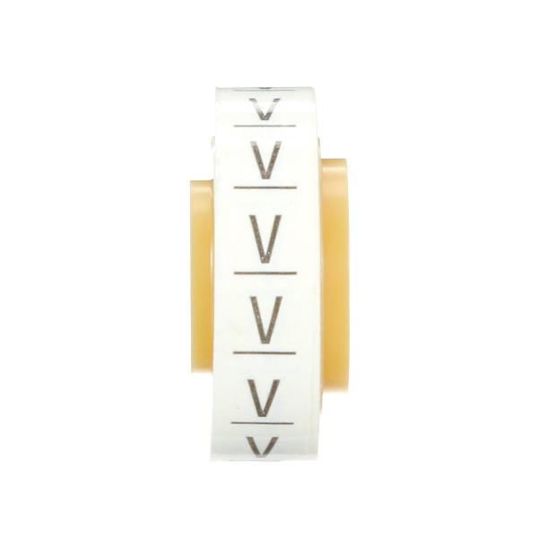 3M™ ScotchCode™ SDR-V Kabelmarkierer Nachfüllrollen, Buchstabe "V", 10er Box