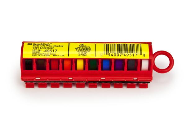 3M™ ScotchCode™ STD-0/9 Kabelmarkierspender, färbig