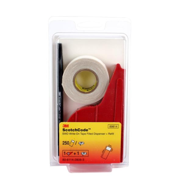 3M™ ScotchCode™ SWD Spender mit 250 Kabelmarkierern, beschriftbar