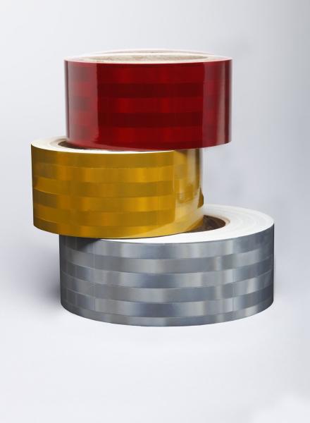 3M™ Scotchlite™ Prismatic Reflexfolie 943-72NL, Red, 1220 mm x 200 m, no logo