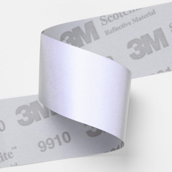 3M™ Scotchlite™ Reflective Material 9910, Silber, 60mm x 100m