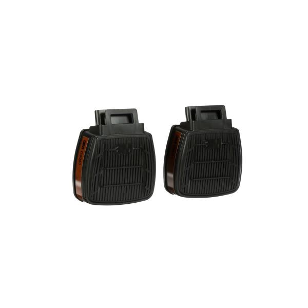 3M™ Secure Click™ Gase- und Dämpfefilter, A1, mit Dual Flow D8051