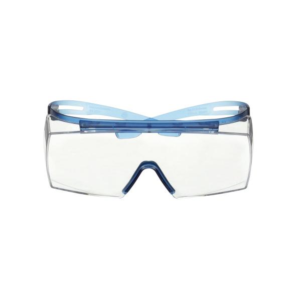 3M™ SecureFit™ 3700 Überbrille, blaue Bügel, Antikratz-Beschichtung + (K), transparente Scheibe, SF3701ASP-BLU-EU, 20 pro Packung