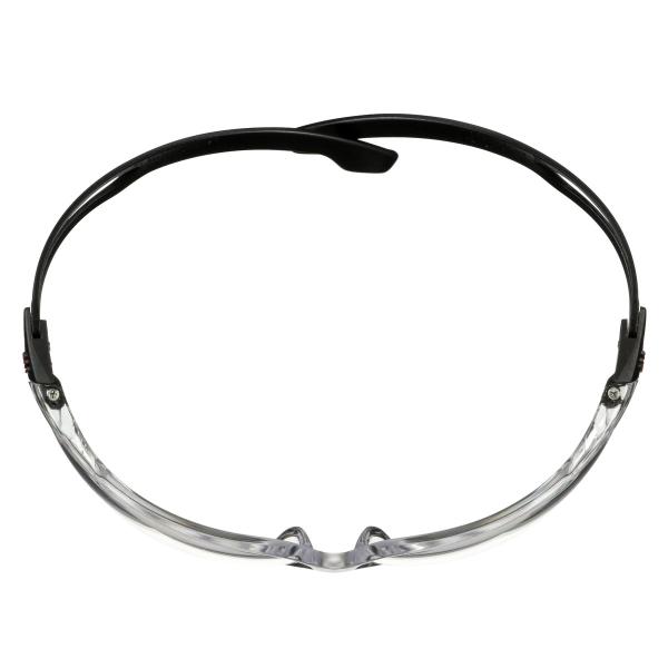 3M™ SecureFit™ 500 Schutzbrille, schwarze Bügel, Scotchgard™ Anti-Fog-/Antikratz-Beschichtung (K&N), transparente Scheibe, SF501SGAF-BLK-EU, 20 pro Packung