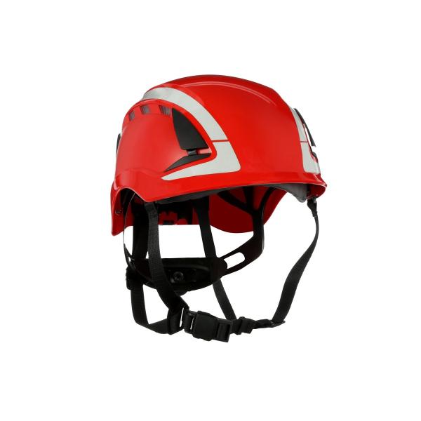 3M™ SecureFit™ Schutzhelm X5000, belüftet, reflektierend, CE, Rot, X5005V-CE