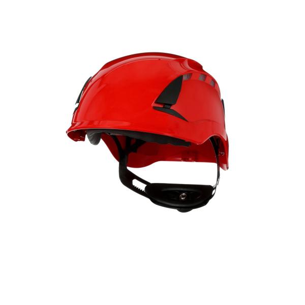 3M™ SecureFit™ Schutzhelm X5500, belüftet, CE, Rot, X5505V-CE