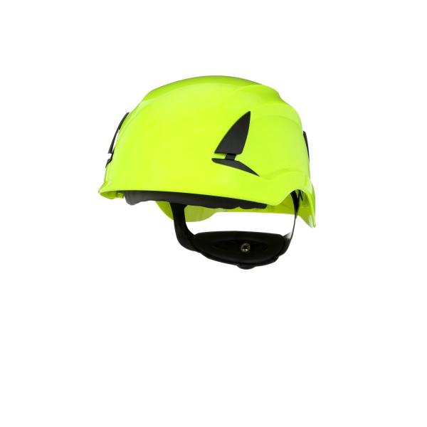 3M™ SecureFit™ Schutzhelm X5500, nicht belüftet, CE, Neongrün, X5514NVE-CE