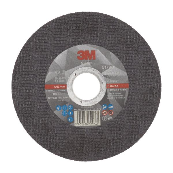 3M™ Silver Trennscheibe, T41, 125 mm x 1,0 mm x 22 mm