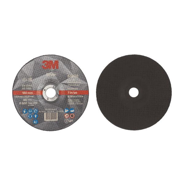 3M™ Silver Trennscheibe, T42, 180 mm x 2,5 mm x 22 mm