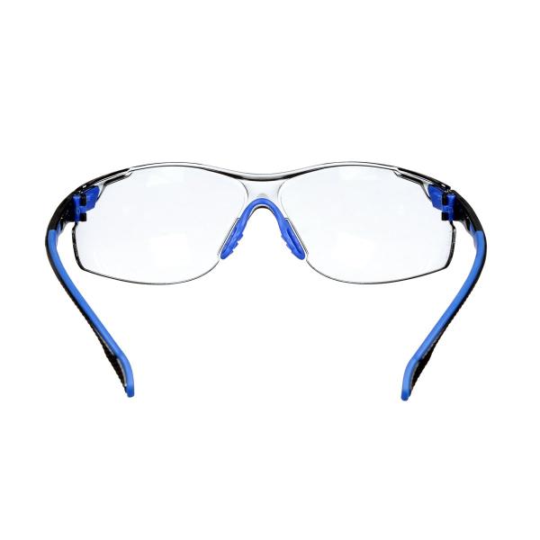 3M™ Solus™ 1000 Schutzbrille, blau/schwarzer Rahmen, Scotchgard™ Anti-Fog-/Antikratz-Beschichtung (K&N), hellgraue Scheibe für innen/außen, S1107SGAF-EU, 20 pro Packung
