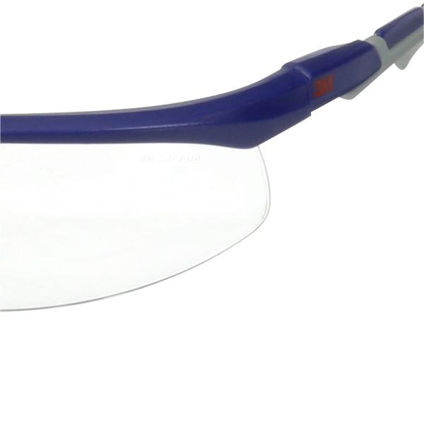 3M™ Solus™ 2000 Schutzbrille, S2001ASP-BLU, blau/graue Bügel, transparente Antikratz-Scheibe +, 20 pro Packung