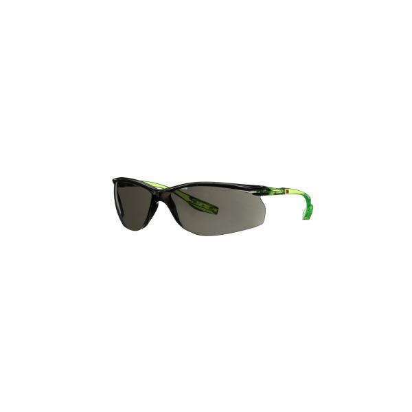 3M™ Solus™ CCS Schutzbrille, limettengrüne Bügel, Scotchgard™ Anti-Fog-/Antikratz-Beschichtung (K&N), graue Scheibe, SCCS02SGAF-GRN-EU, 20 pro Packung