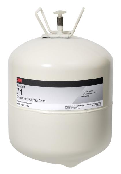 3M™ Sprühklebstoff Foam Fast 74, Transparent, 13 kg