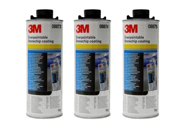 3M™ Steinschlagschutz mit texturierter Struktur, Weiß, 1 kg, 08875