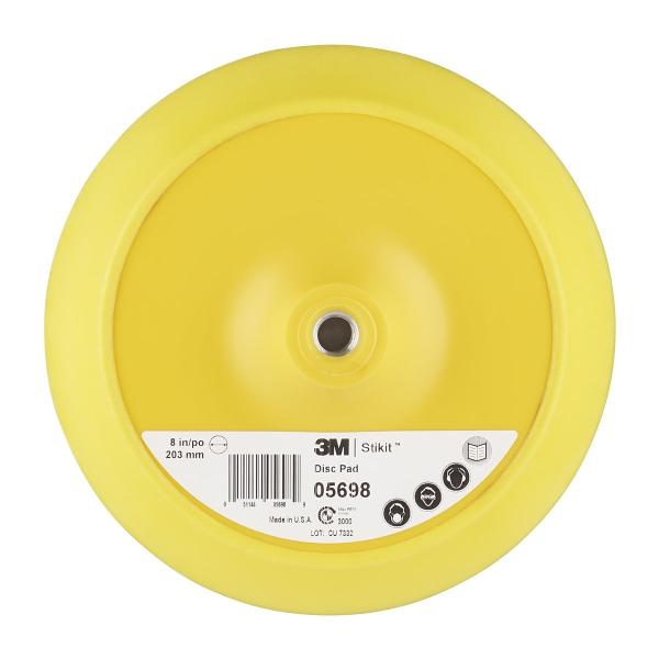 3M™ Stikit™ Stützteller für Schleifscheiben, Blau, 203 mm x 25,4 mm, M14-2.0, 05698