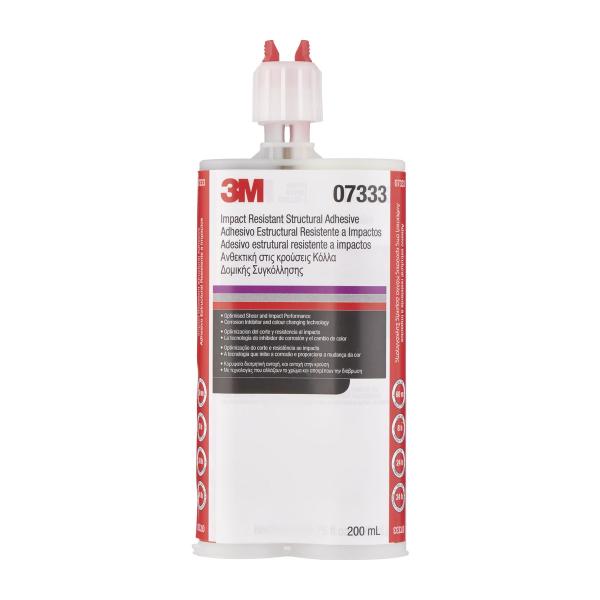 3M™ Strukturklebstoff, 200ml Doppelkartusche, incl. 2 Düsen und 1 Pinsel, Purple/Silber, 07333