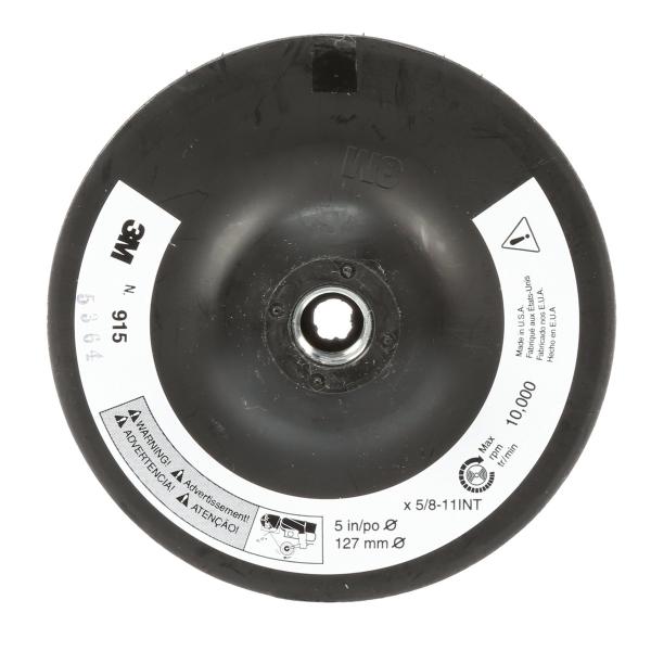 3M™ Stützteller DH-AC, 6 in x 1/8 in x 3/8 in x 5/8 in-11 Internal