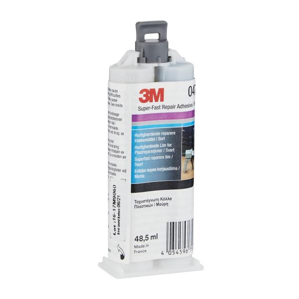 3M™ Superfast-Kunststoffklebstoff, Schwarz, 50ml, 04748