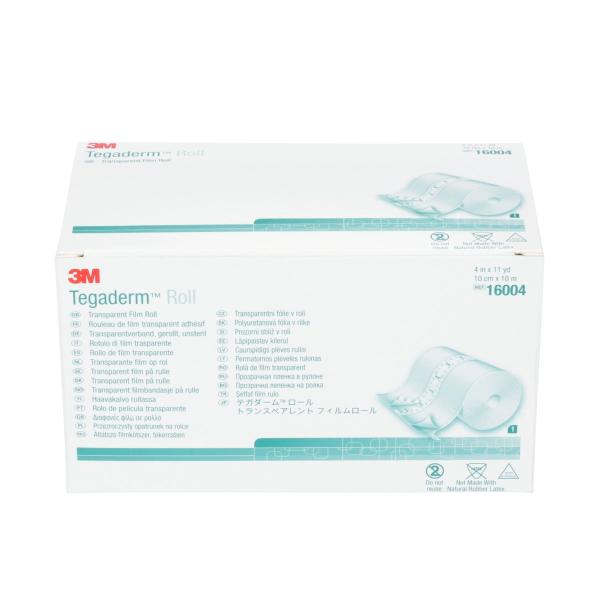 3M™ Tegaderm™ Roll Unsteriler Transparentverband, 16004, 10cmx10m