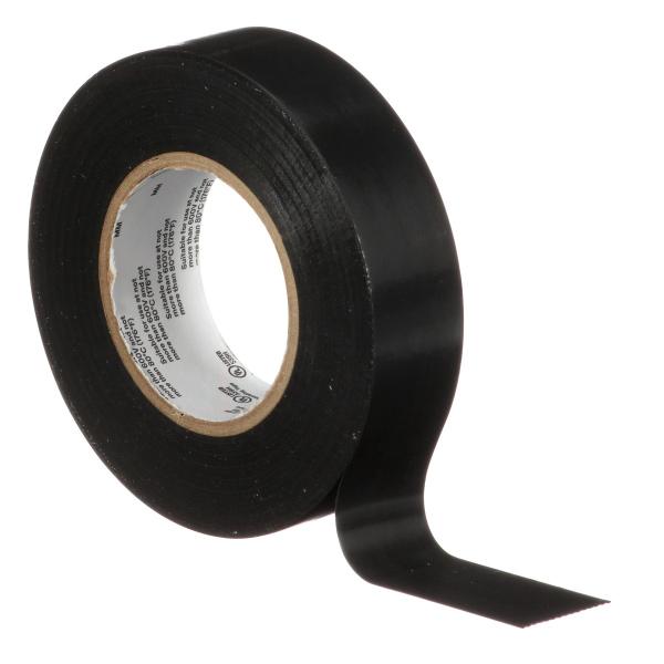 3M™ Temflex™ Vinyl-Isolierband 165, Schwarz, 19 mm x 20 m