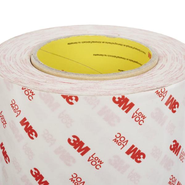 3M™ Transfer-Klebeband mit Gittergelege 98010LVC, Transparent, 297 mm x 0.21 m, 0.1 mm, A4 Muster