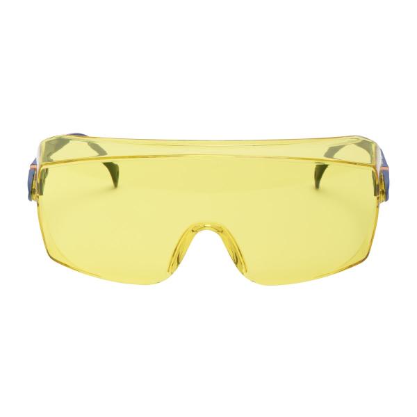 3M™ Überbrille Serie 2800, Antikratz-Beschichtung, gelbe Scheibe, 20 pro Packung