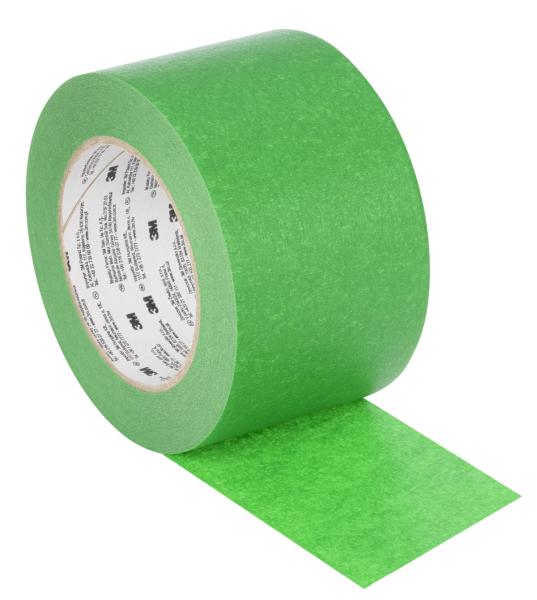 3M™ UV-beständiges Abdeckband 2814, Grün, 72 mm x 50 m, 0.12 mm