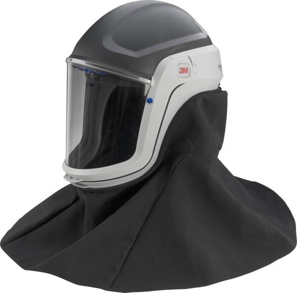 3M™ Versaflo™ Helm mit schwer entflammbarer Hals- und Schulterabdeckung M-407