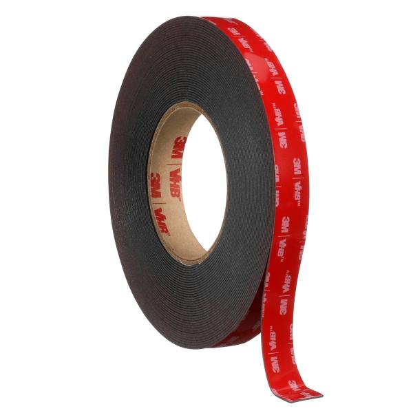 3M™ VHB™ Klebeband 5925F, Schwarz, 10 mm x 33 m, 0.6 mm