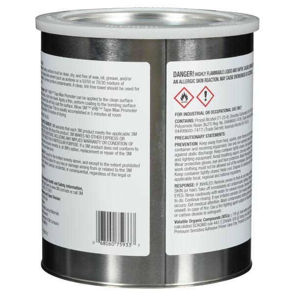 3M™ VHB™ Klebeband Max Haftvermittler, Klar, 3.8 L