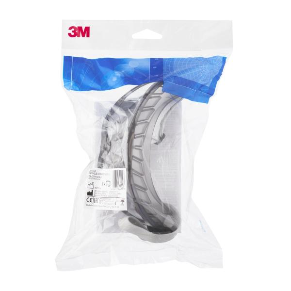 3M™ Vollsicht-Schutzbrille Serie 2890, abgedichtet, Anti-Fog-Beschichtung, transparentes Acetatglas, 2890SA