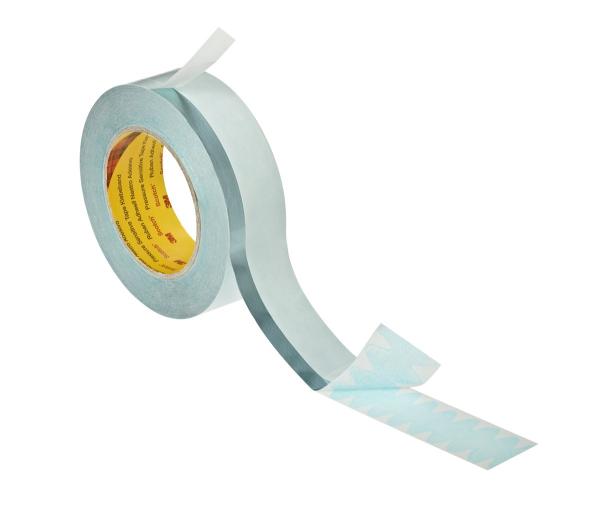 3M™ Wasserdispergierbares Spleißklebeband für fliegenden Rollenwechsel 9351AL, Blau, 37 mm x 33 m, 0.10 mm
