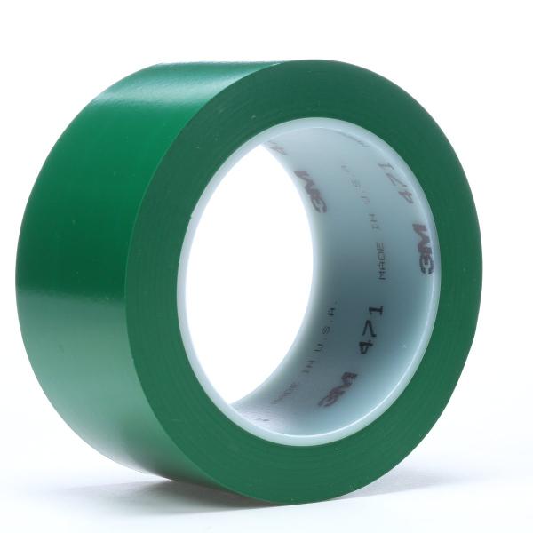 3M™ Weich-PVC-Klebeband 471, Grün, 25 mm x 33 m, 0.14 mm